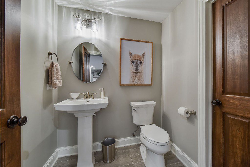 Textured Accented Basement Remodel — photo 7