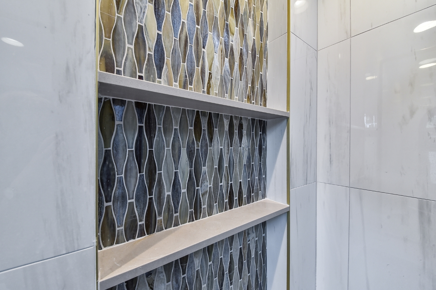 Luxury Cabin Master Bath Remodel — photo 7