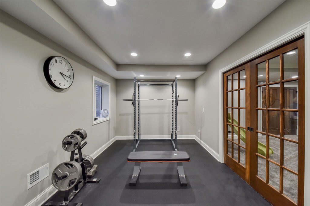 Textured Accented Basement Remodel — photo 8