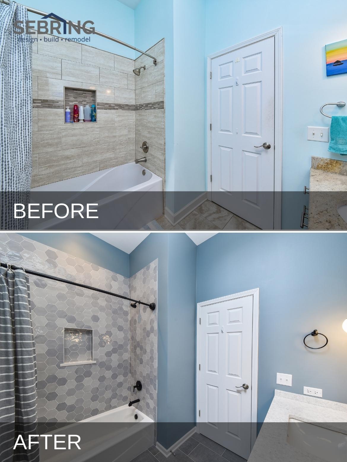 Rustic with a Touch of Glam Master and Hall Bath Remodel — photo 8
