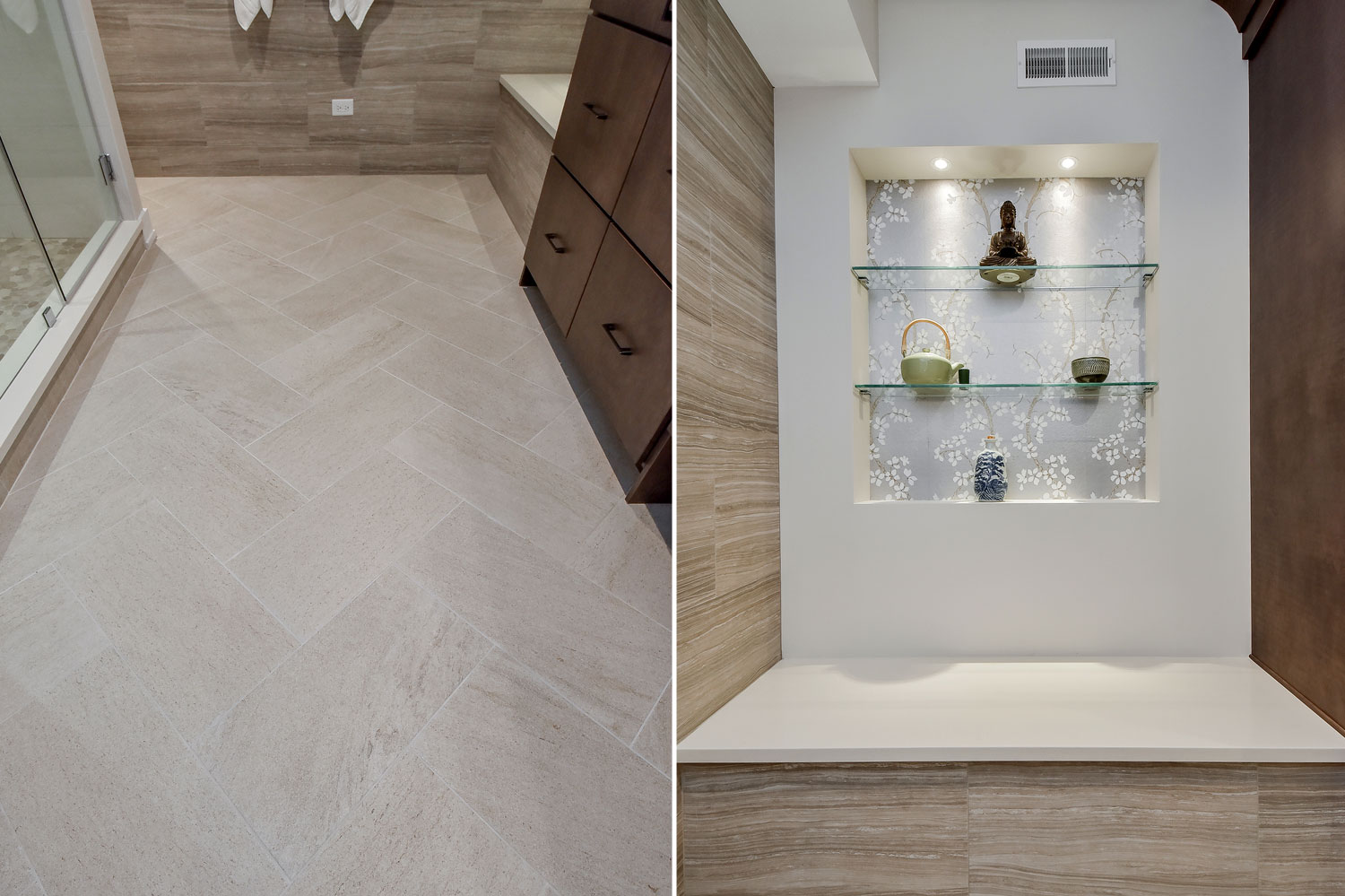 Lovingly Warm Master Bath Remodel — photo 8