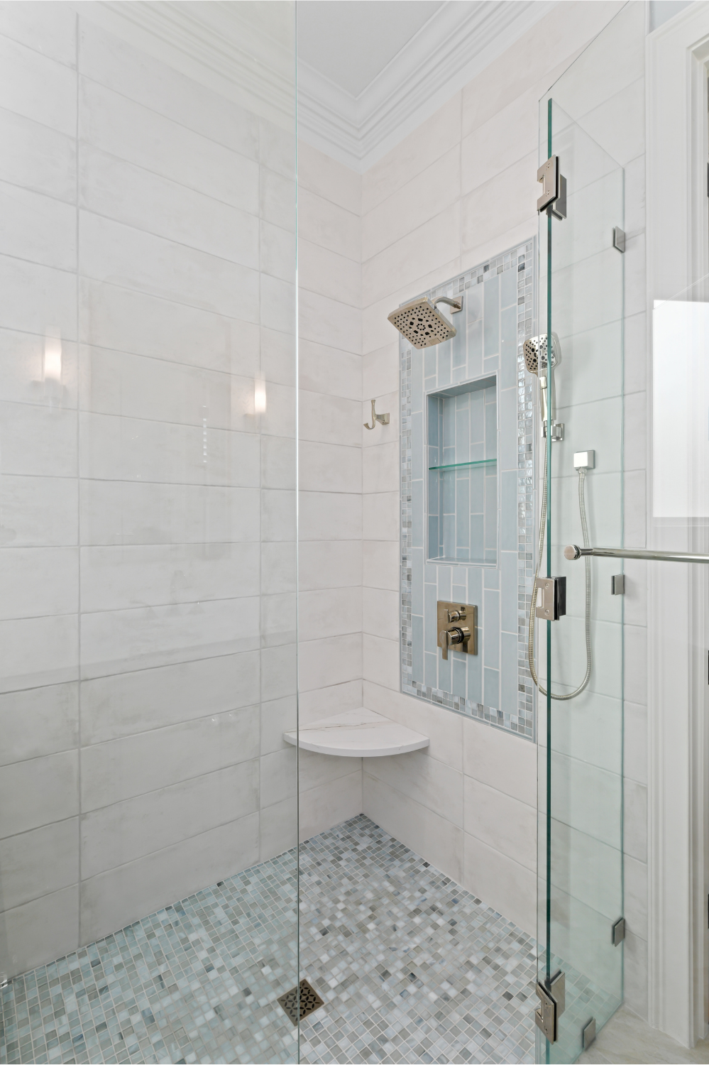 Elegant with a Twist Master Bath Remodel — photo 8