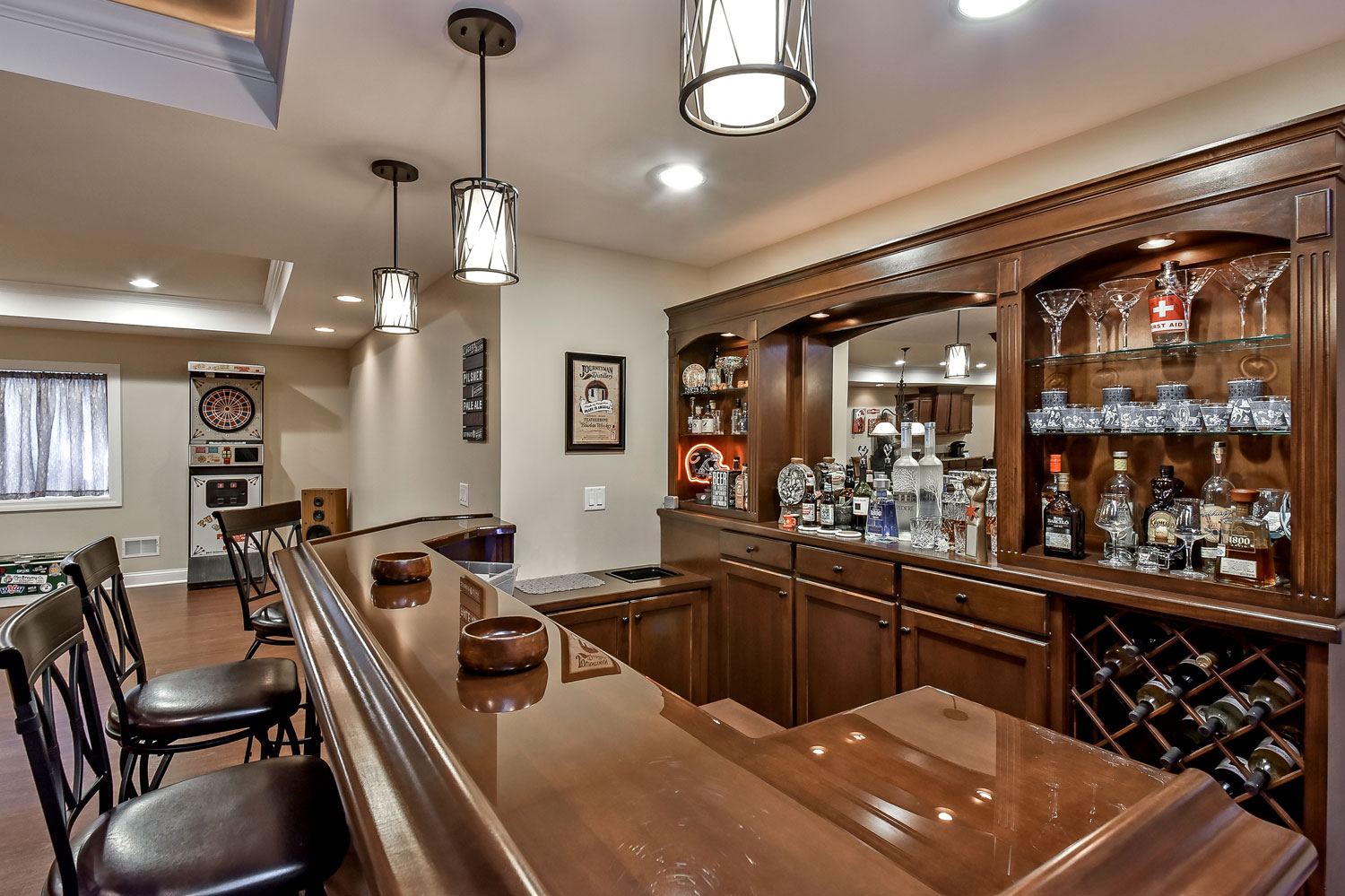 Rustic Sleek Basement Remodel — photo 8