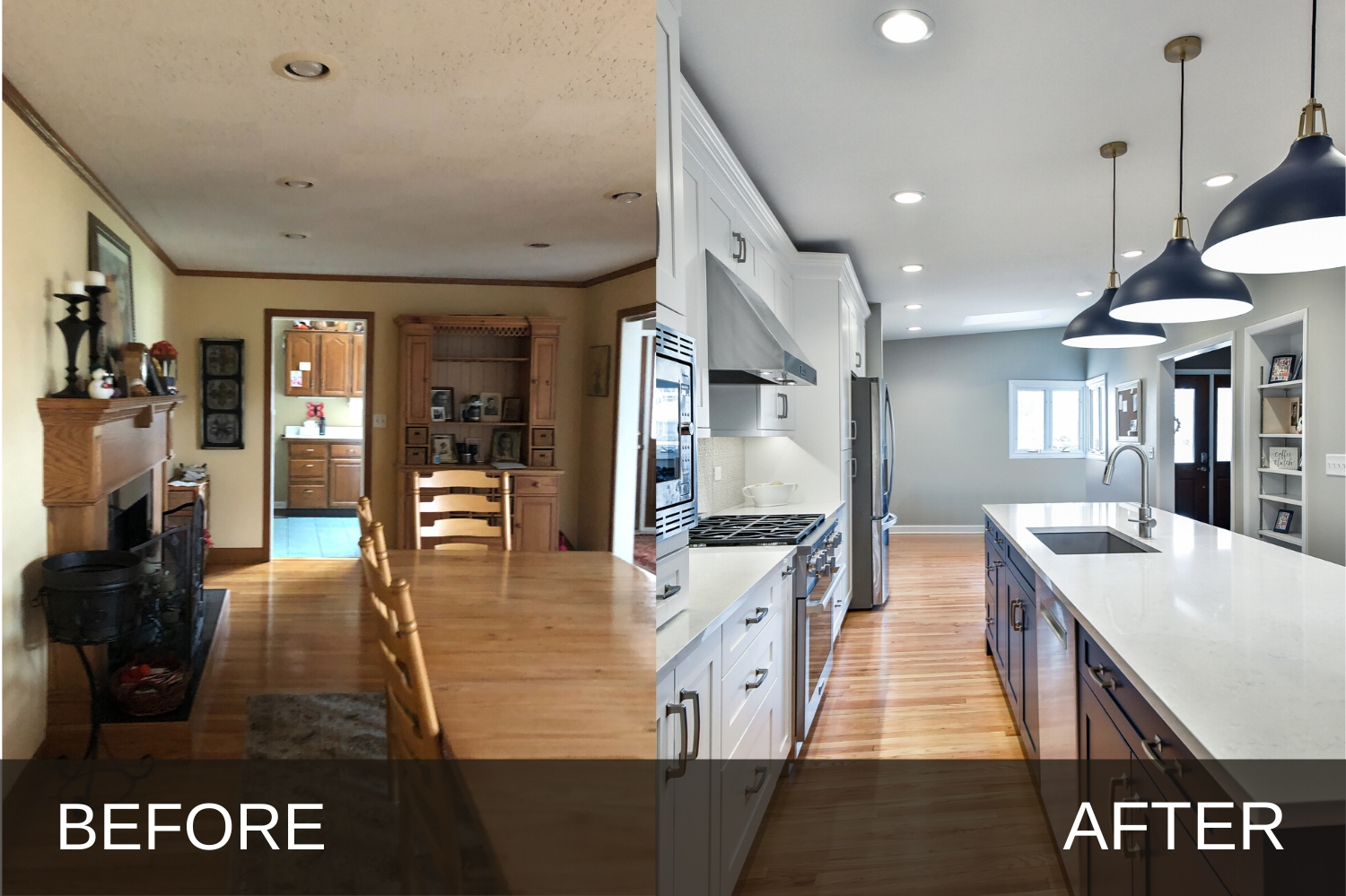Blue Fashioned Kitchen Remodel — photo 8