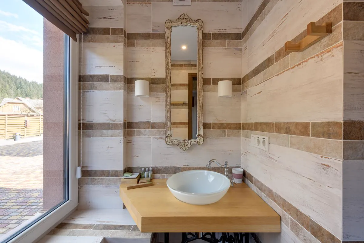 Remodeled bathroom