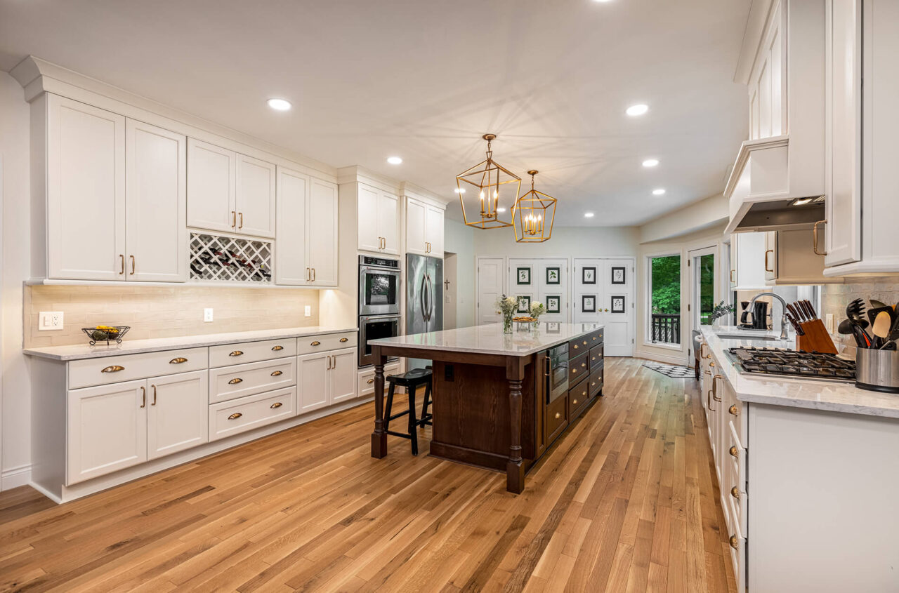 White & Woods — Kitchen Remodel in Columbia Tusculum, OH