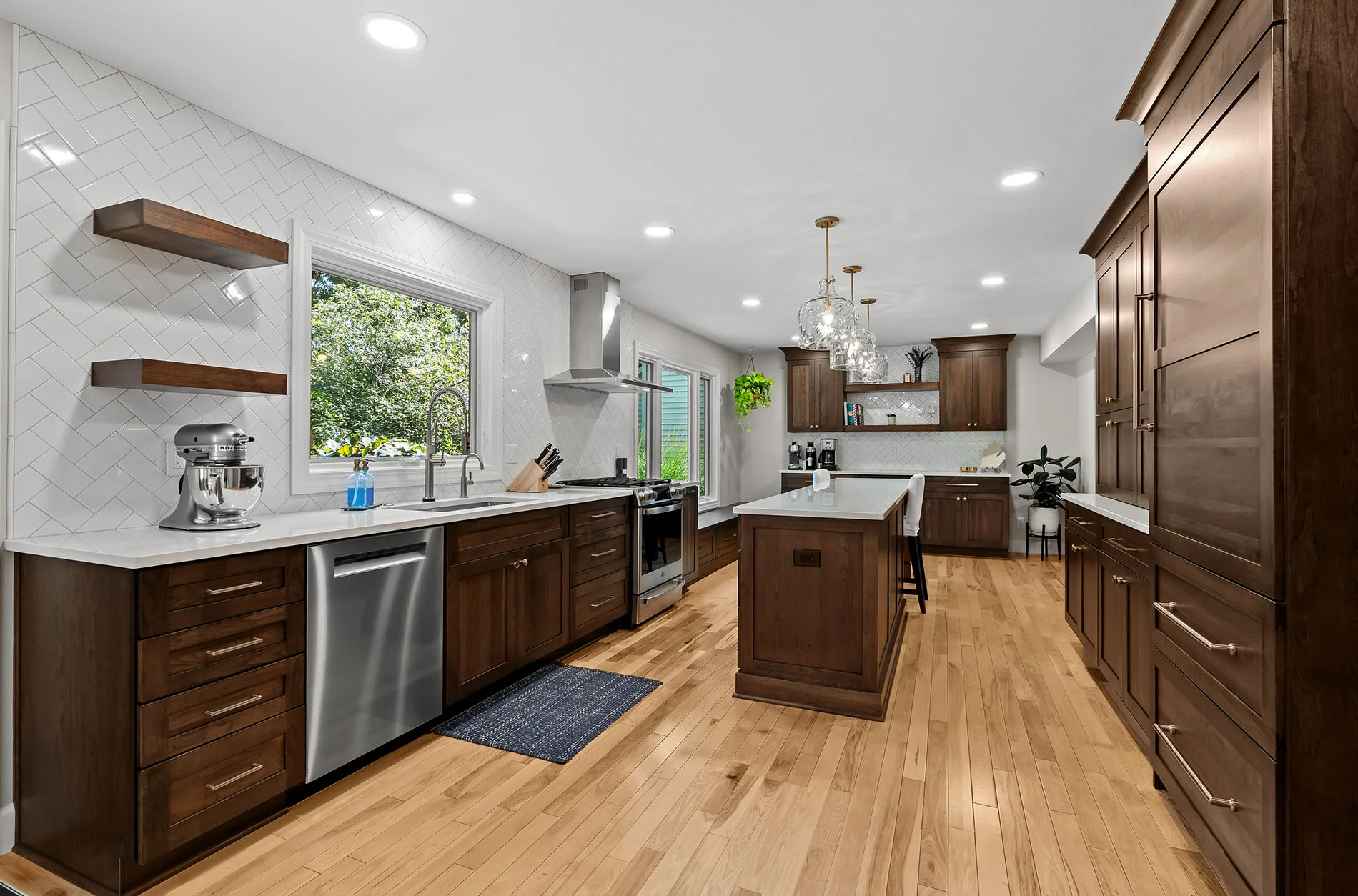 Cheery Cherry — Kitchen Remodel + Wall Removal in Montgomery, OH